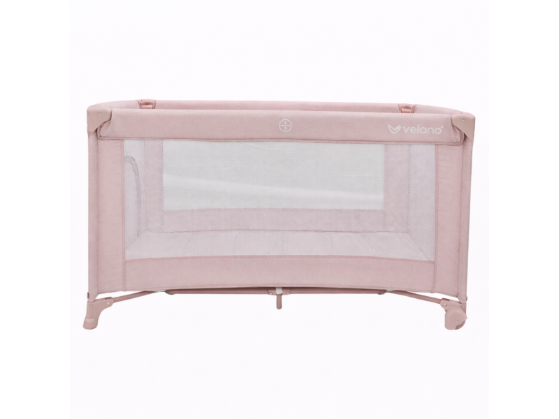 Ліжко-манеж дитяче VELANO Flexi, pink, Фото 1