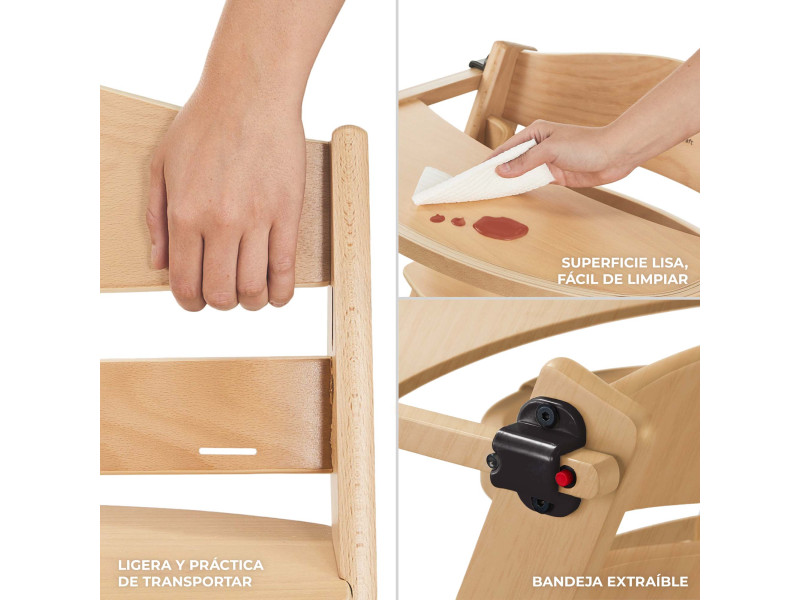 Стільчик для годування Kinderkraft Enock Beige (KKKENOCBEGF0000), Фото 7