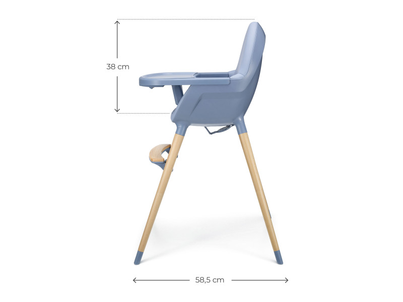 Стільчик для годування 2 в 1 Kinderkraft Fini 2 Nordic Breeze (KHFINI02NOR0000), Фото 12