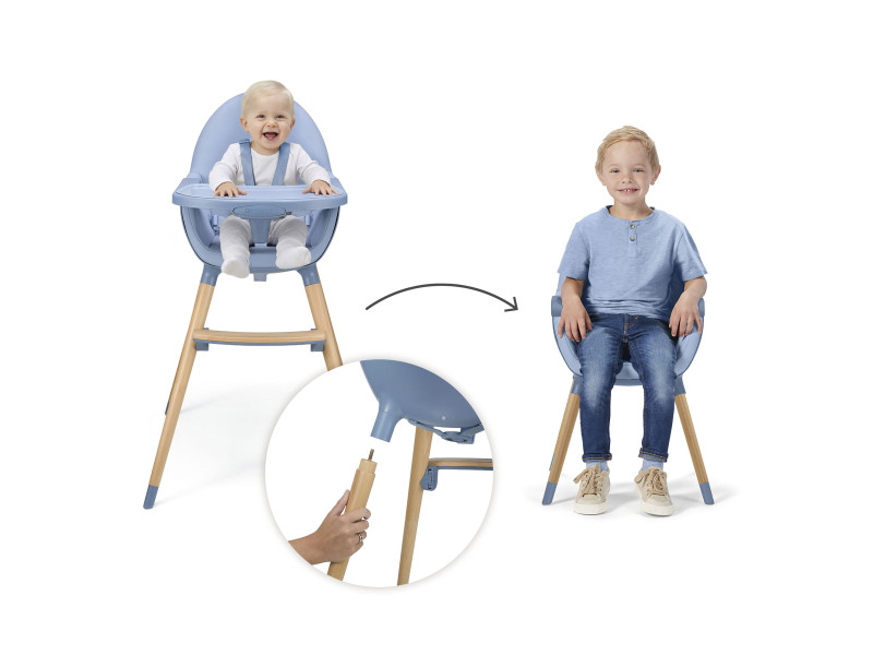 Стільчик для годування 2 в 1 Kinderkraft Fini 2 Nordic Breeze (KHFINI02NOR0000), Фото 4