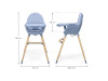 Стільчик для годування 2 в 1 Kinderkraft Fini 2 Nordic Breeze (KHFINI02NOR0000), Фото 23