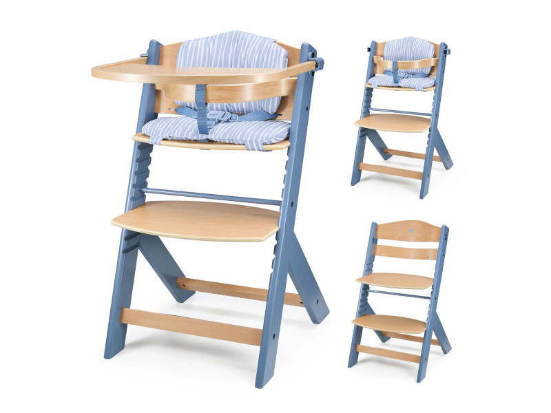 Стільчик для годування з подушкою Kinderkraft Enock Nordic Breeze (KHENOC00NOR0000), Фото 1