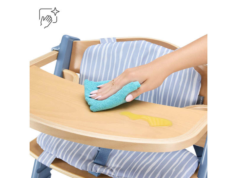 Стільчик для годування з подушкою Kinderkraft Enock Nordic Breeze (KHENOC00NOR0000), Фото 11