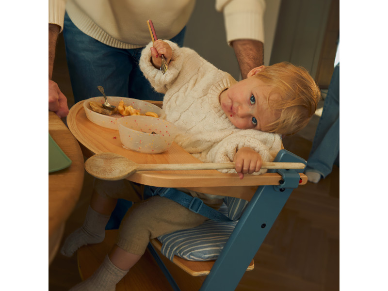 Стільчик для годування з подушкою Kinderkraft Enock Nordic Breeze (KHENOC00NOR0000), Фото 4