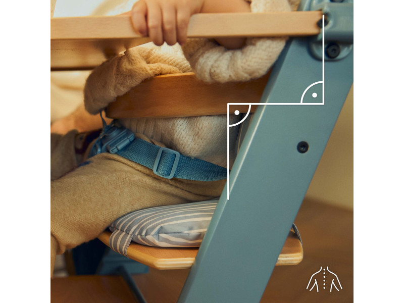 Стільчик для годування з подушкою Kinderkraft Enock Nordic Breeze (KHENOC00NOR0000), Фото 5