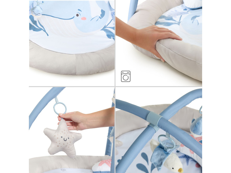 Развивающий коврик Kinderkraft Cozyplay Nordic Breeze (KPCOZY00NOR0000), Фото 6