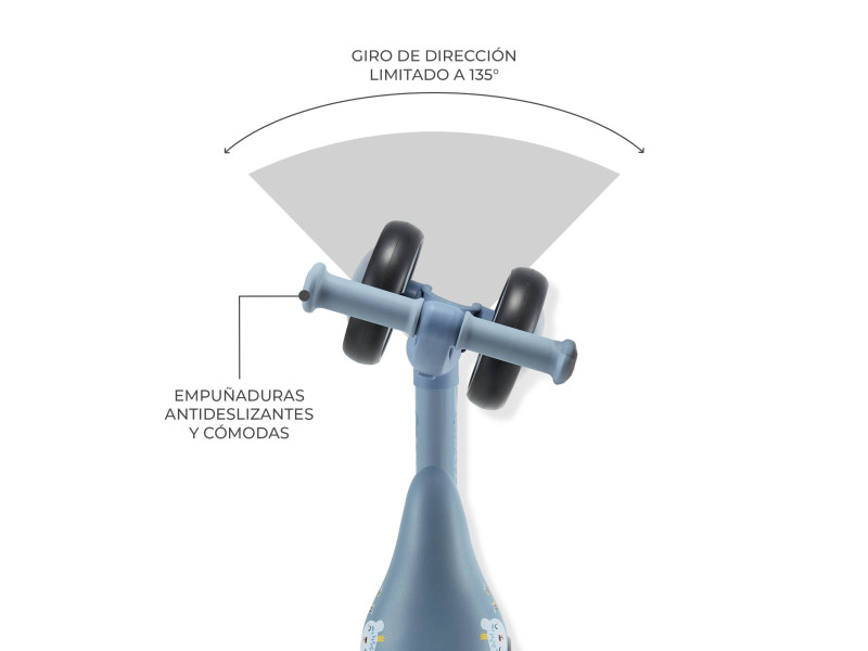 Каталка-беговел Kinderkraft Cutie Flash Blue (KRCUFL00BLU0000), Фото 13