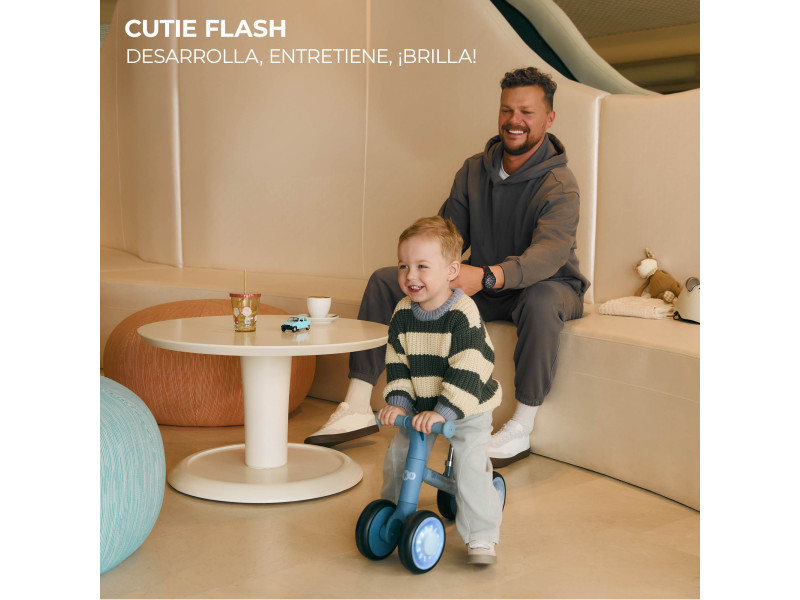 Каталка-беговел Kinderkraft Cutie Flash Blue (KRCUFL00BLU0000), Фото 4