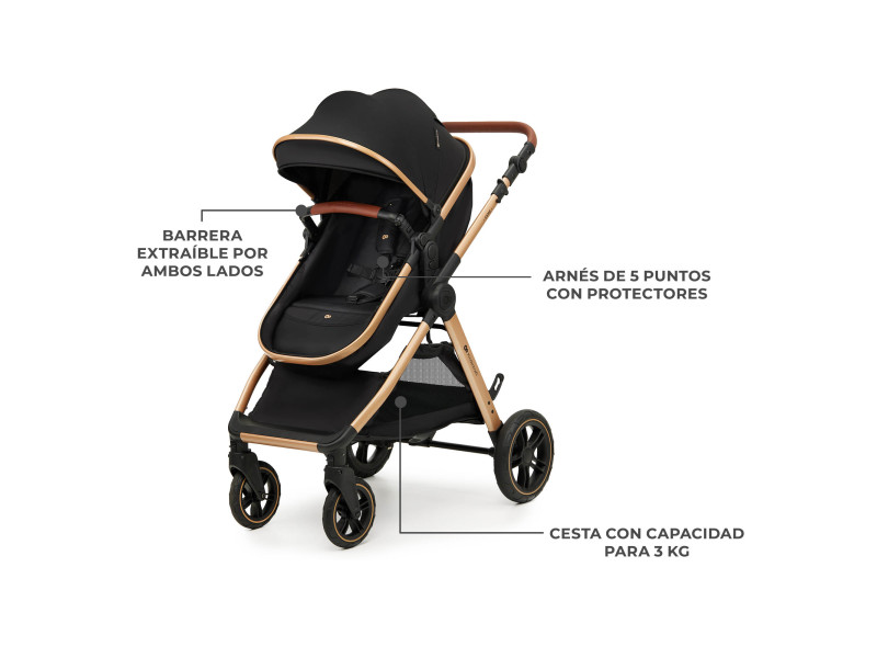 Універсальна коляска 2 в 1 Kinderkraft Esme Black (KSESME00BLK2000), Фото 8