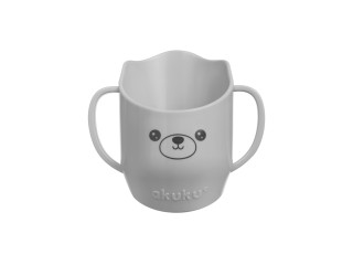 Наклонная чашка для обучения пить, Серая Akuku A0695