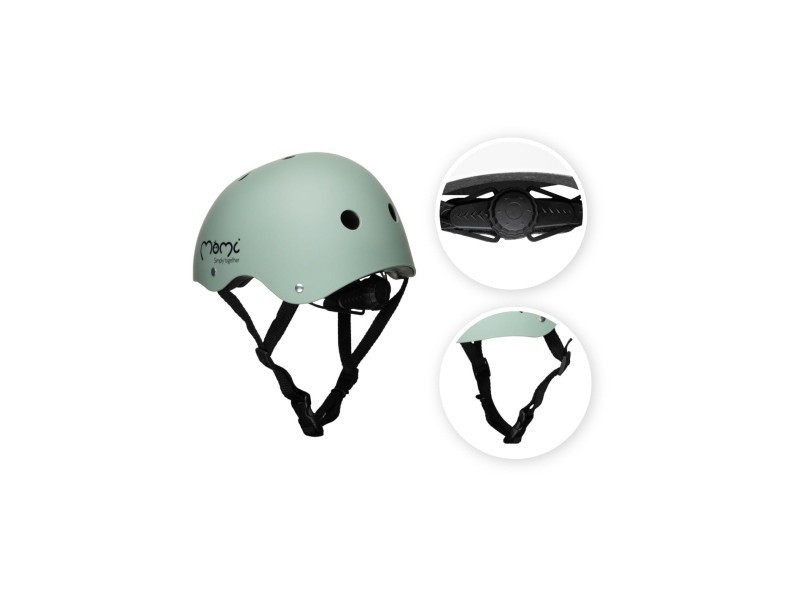 Велосипедный шлем MoMi MIMI Mat Green, Фото 4