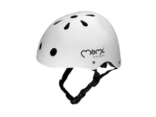 Велосипедный шлем MoMi MIMI Mat White