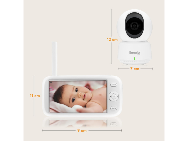 Видеоняня Lionelo BABYLINE 9.2 AI, Фото 3