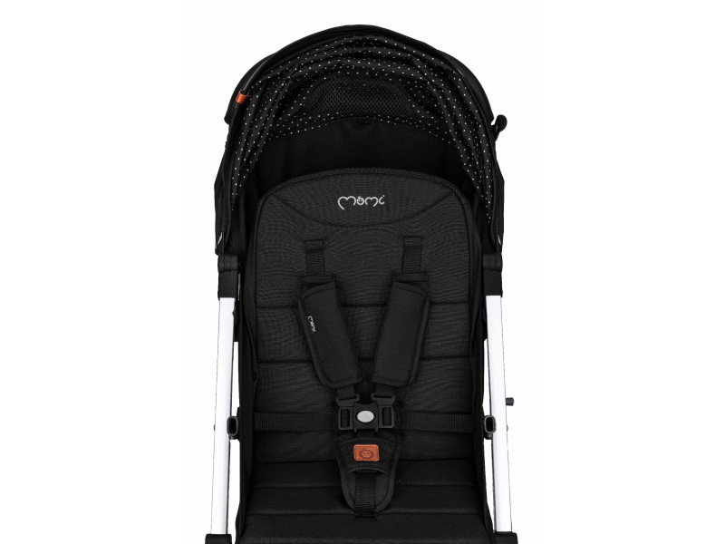 Коляска прогулянкова MoMi ESTELLE LIGHT Black-Silver, Фото 5