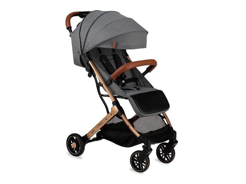 Коляска прогулянкова MoMi ESTELLE Gray-Gold, Фото 3