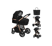 Коляска универсальная 2 в 1 MoMi LIMURU 2in1 black