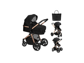 Коляска универсальная 2 в 1 MoMi LIMURU 2in1 black