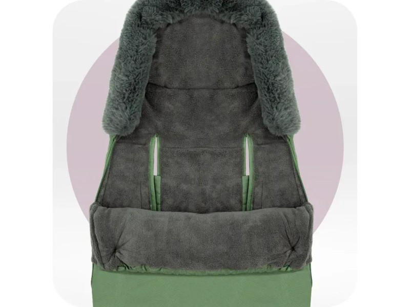 Конверт для коляски MoMi SARDI Green, Фото 4