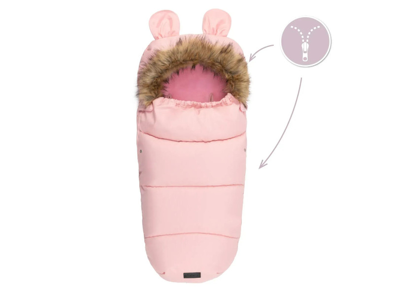 Конверт для коляски MoMi COZY Pink, Фото 5