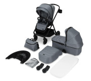 Коляска універсальна 2 в 1 MoMi GISELLE Gray