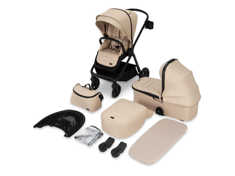 Коляска універсальна 2 в 1 MoMi GISELLE Beige, Фото 6