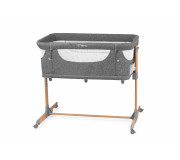 Ліжечко дитяче прямокутне MoMI SMART BED 4in1 Gray