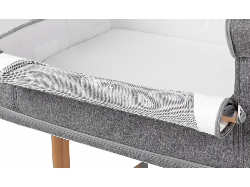 Ліжечко дитяче прямокутне MoMI SMART BED 4in1 Gray, Фото 4