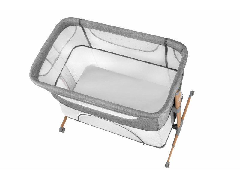 Ліжечко дитяче прямокутне MoMI SMART BED 4in1 Gray, Фото 7