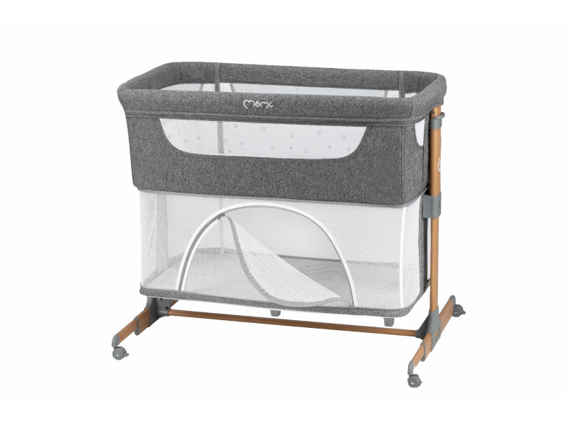 Ліжечко дитяче прямокутне MoMI SMART BED 4in1 Gray, Фото 8