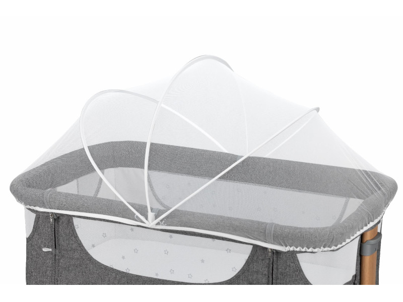 Ліжечко дитяче прямокутне MoMI SMART BED 4in1 Gray, Фото 10