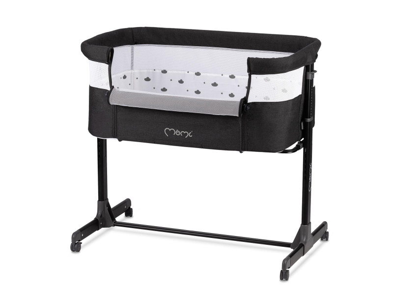 Ліжечко дитяче прямокутне MoMi REVO Dark Gray, Фото 3