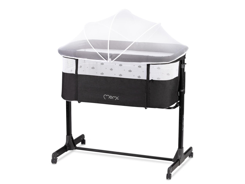 Ліжечко дитяче прямокутне MoMi REVO Dark Gray, Фото 6