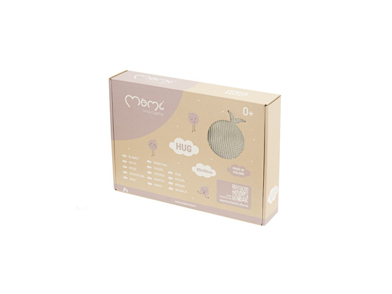 Плед дитячий літо MoMi HUG Beige, Фото 5