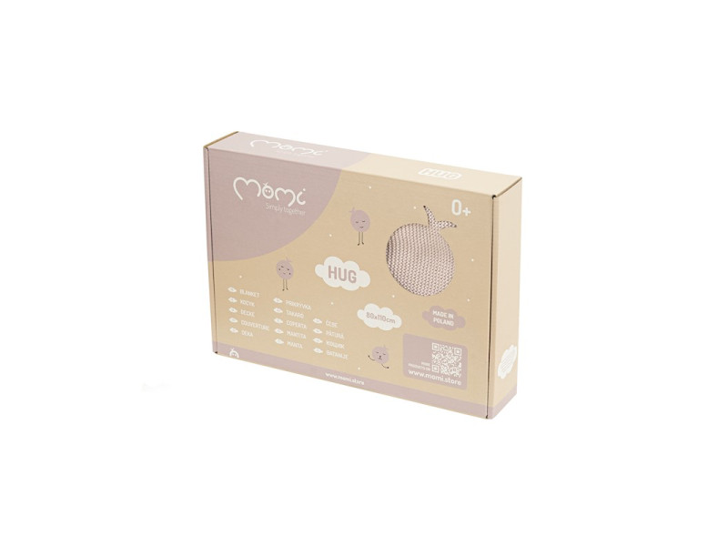 Плед дитячий літо MoMi HUG Pink, Фото 3