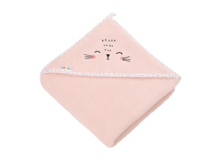 Рушник з капюшоном, Котик 100x100 см Akuku A0664