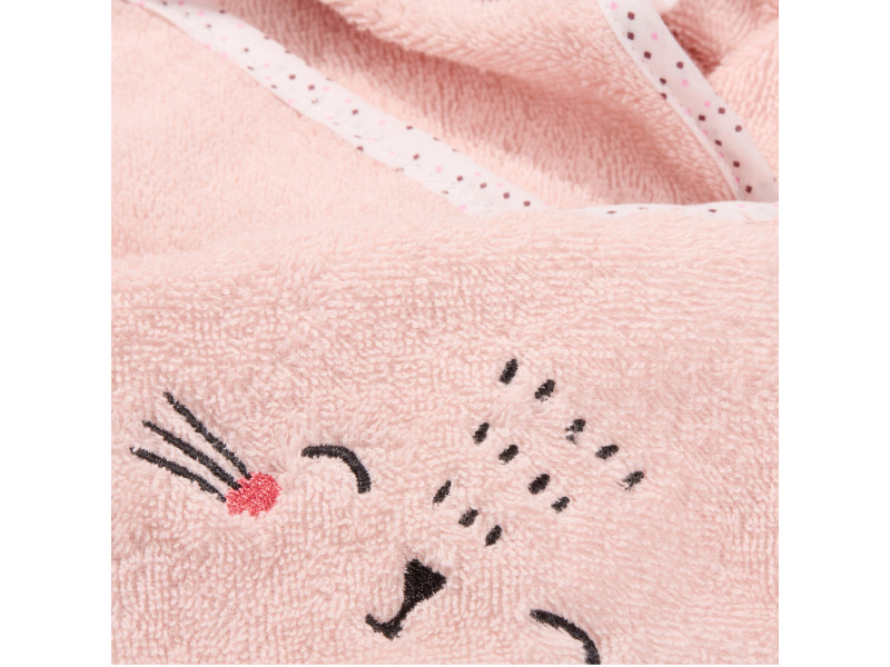 Рушник з капюшоном, Котик 100x100 см Akuku A0664, Фото 4