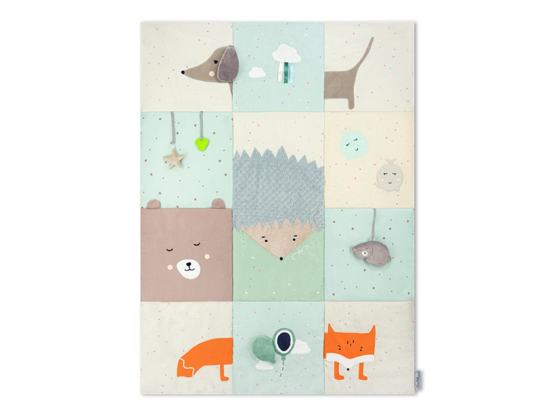 Розвиваючий килимок MoMi VOLPI, Фото 1