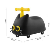 Беговел-толокар BB-0012 Black