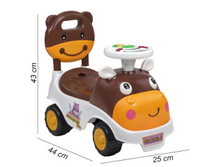 Беговел-толокар BB-0013 Brown с музыкой и светом