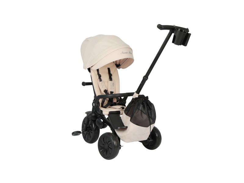 Велосипед складаний триколісний дитячий Nova Max Beige, Фото 4