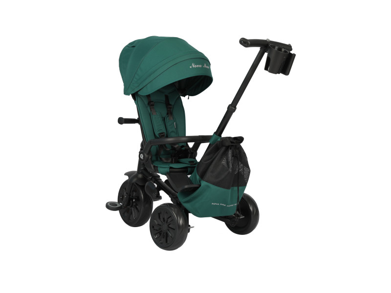 Велосипед складаний триколісний дитячий Nova Max Green, Фото 4