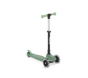 Самокат трёхколёсный детский с LED-подсветкой колёс Sparkling Green