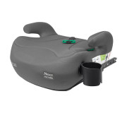 Автокресло-бустер CARRELLO Next CRL-16011 Seashell Grey i-Size ISOFIX 125-150см+ направляющая ремня, подстаканник