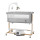 Дитяче ліжечко-гойдалка CARRELLO Bloom CRL-10304 Anchor Grey Wooden