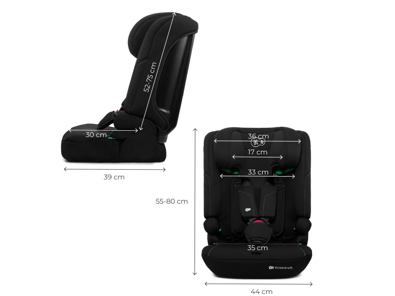 Автокрісло Kinderkraft i-Comfy i-Size Black (KCICOM00BLK0000), Фото 5