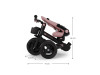 Триколісний велосипед Kinderkraft Aveo 2 Plus Pink (KRAVEO02PNK0000), Фото 28