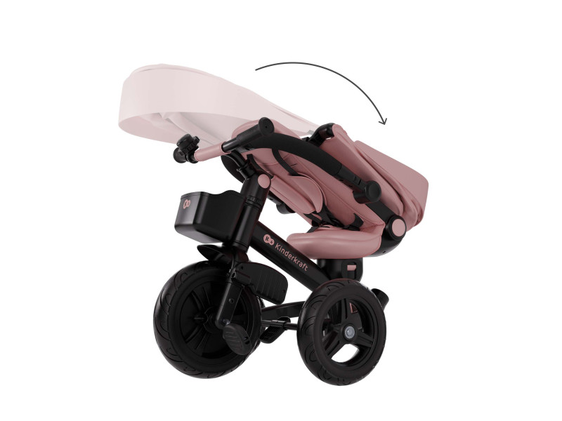 Триколісний велосипед Kinderkraft Aveo 2 Plus Pink (KRAVEO02PNK0000), Фото 10