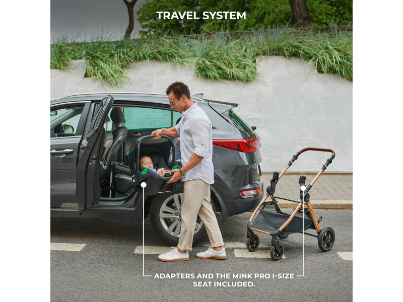 Універсальна коляска 3 в 1 Kinderkraft Esme Pro Pure Black (KSESME00BLK300N), Фото 4