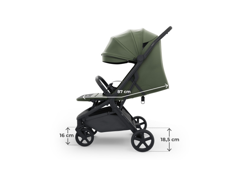 Прогулянкова коляска Kinderkraft Nubi 3 Mystic Green (KSNUBI03GRE0000), Фото 11