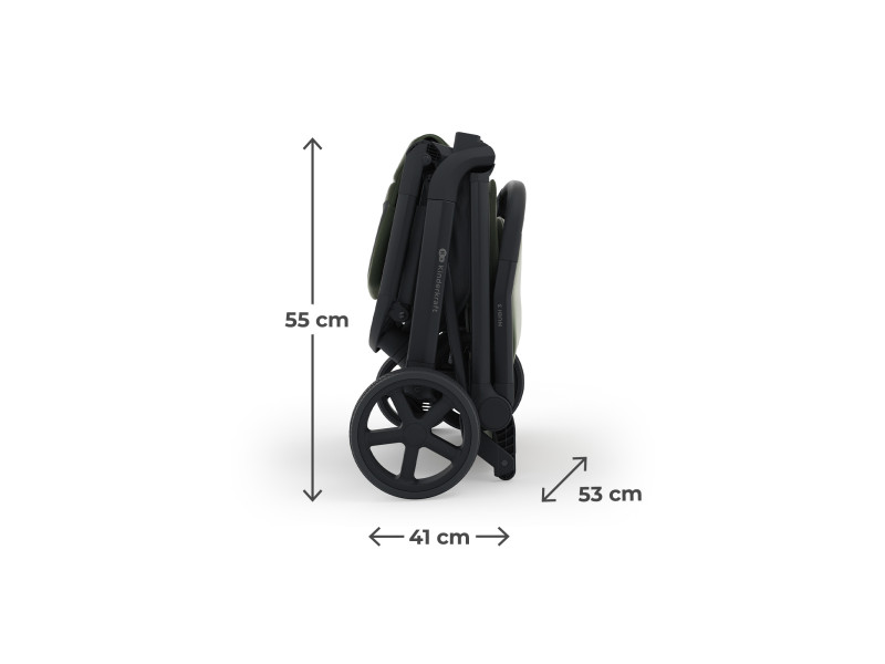 Прогулянкова коляска Kinderkraft Nubi 3 Mystic Green (KSNUBI03GRE0000), Фото 12